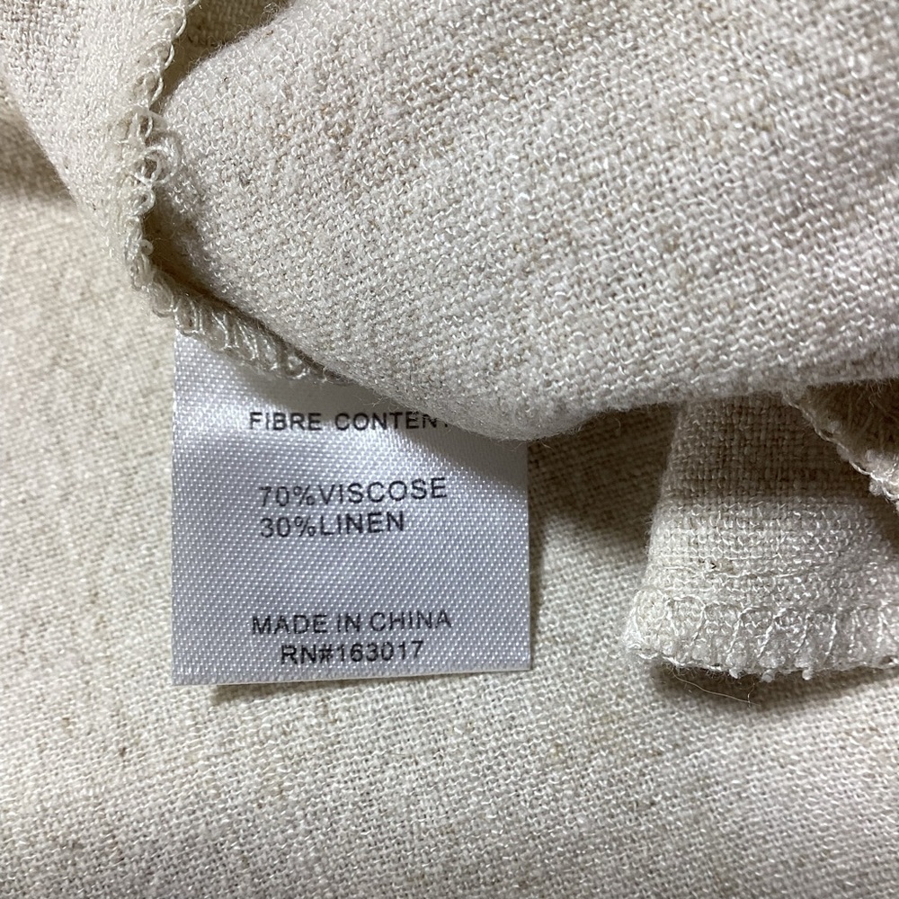 Princess Polly Beige Viscose/Linen Halter Romper - Picture 8 of 12